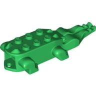 Lego tělo krokodýla, zelená (602628)